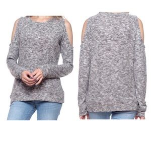 Cold Shoulder Sweater